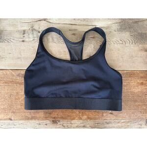 VSX Victoria's Secret Black Mesh Large Player Retro Sport Bra VS